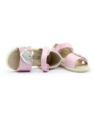 Sandalki dziewczece Siena Pink22